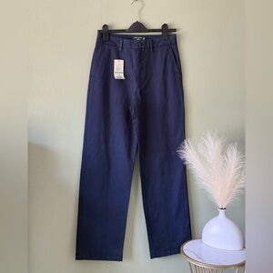 Deckers ladies chino Navy Pants NWT